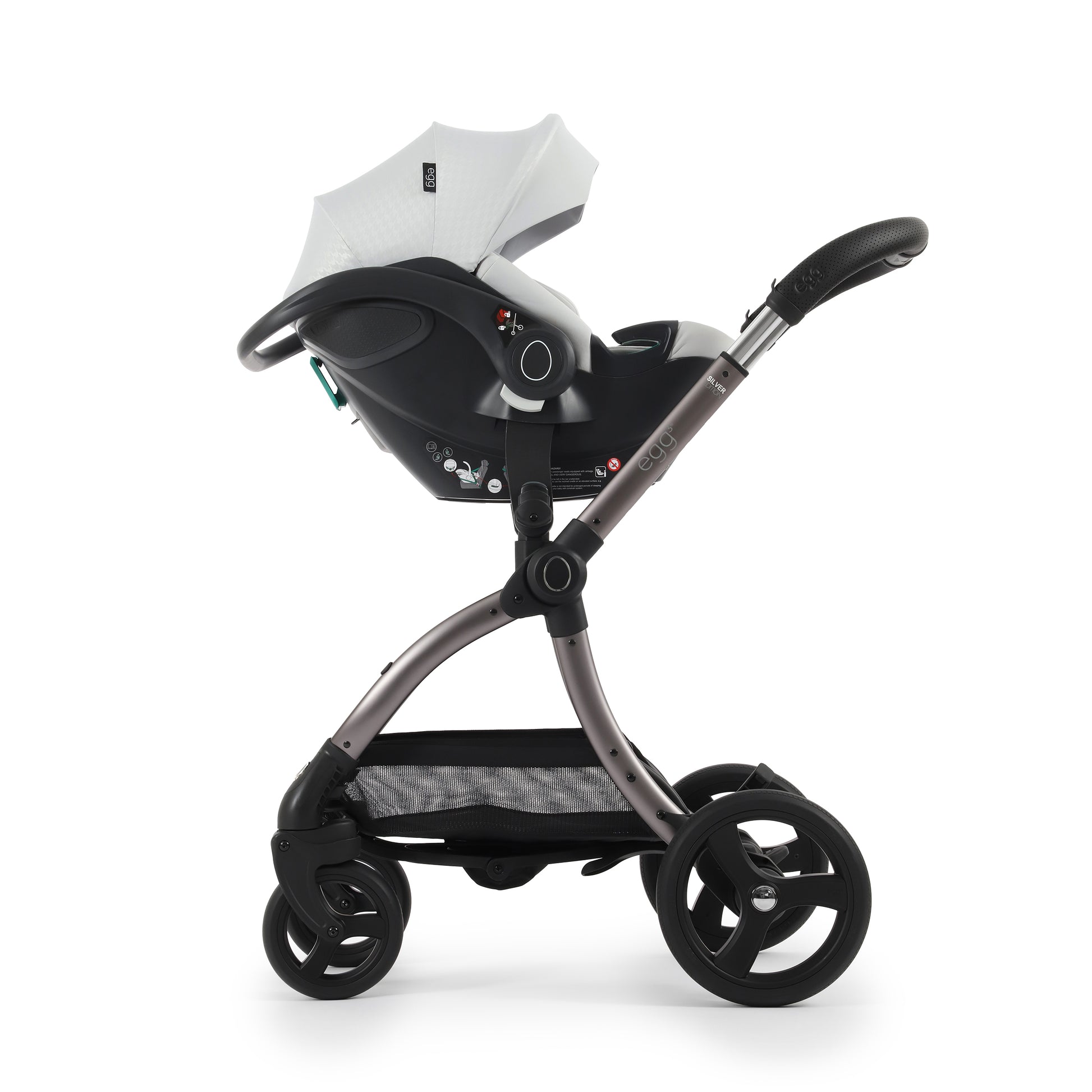 egg3® Stroller Luxury Package Carbonite - Main Image